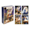 Picture of PACK X24 NATIVITY SCENES CHRISTMAS CARDS 4 DESIGNS